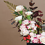 Mix Flowers and Chocolates Arrangement Box