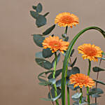 Orange Gerberas with Perfume