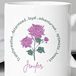 November Birthday Purple Mug