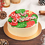 Merry and Bright Christmas Cake