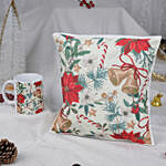 Merry Christmas Mug & Cushion Combo