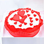 Endless Love Flowers and Cake In Box