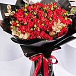 Valentine Red Roses Bouquet