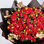 Valentine Red Roses Bouquet