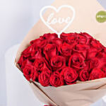 50 Red Roses Love Bouquet