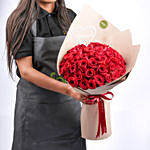 Beautiful Love Bouquet of 35 Red Roses