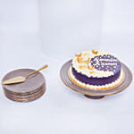 Ramadan Cake N Flowers with Cake Serving Set 9Pcs From Otantik