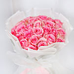 Gentle Pink Roses Bouquet for Mother