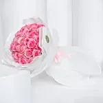 Gentle Pink Roses Bouquet for Mother