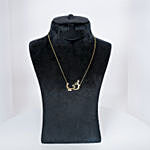 Gold Plated Silver Omi Necklace