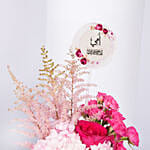 Happy Mothers Day Flowers Vase