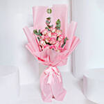 Incredible Pink Roses Bouquet