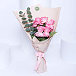 Pink Roses Bouquet