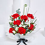 Simply Red Roses Bouquet for Mom