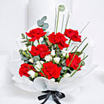 Simply Red Roses Bouquet for Mom