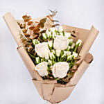 White Rose Bouquet for Ramadan