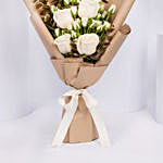 White Rose Bouquet for Ramadan