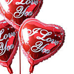 I Love You Foil Balloons