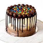 Chocolate Buttercream And M&M Cake