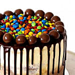 Chocolate Buttercream And M&M Cake