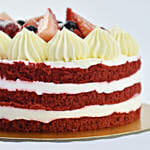 Half Kg Red Velvet Cake For Anniversary
