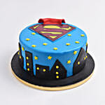 Man Of Steel Surprise Cake