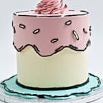 2D Comic Cake