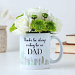 Roses and Mug for Dad