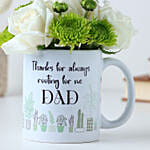 Roses and Mug for Dad