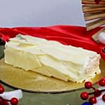 Xmas Vanilla Log Cake