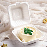 Christmas Tree Theme Bento Cake