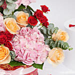 Blushing Beauty Mixed Flower Arrangement