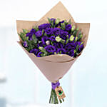 20 Stems Purple Lisianthus Bouquet