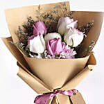 Adorable Flowers & Soft Toy Combo