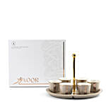 Arabic Coffee Set With Cup Holder from Otantik