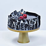 Beautiful 10 Roses Bouquet With Chocolate Cake