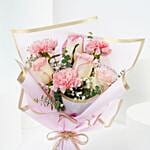 Beauty of Pink Flower Bouquet