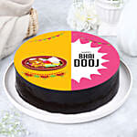 Bhai Dooj Chocolate Cake Half Kg