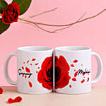 Blooming Love Personalised Mug Set
