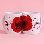 Blooming Love Personalised Mug Set
