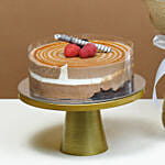 Blushing Beauty Roses and Cake Surprise