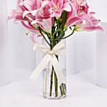 Blushing Pink Lillies | Umrah Mubarak