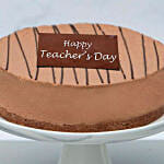 Chocolate Truffle Cake For Teachers Day Half Kg
