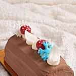 Delicious Christmas Chocolate Log Cake