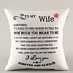 Forever Always Printed Cushion