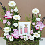 Gerberas & Roses Arrangement with Perfume