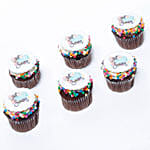 Get Well Soon Cupcake 6 Pcs