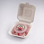 Gladiolus Delight Bento Cake