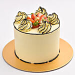 Golden Strawberry 2D Cake