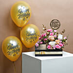 Gourmet Indulgence and Roses